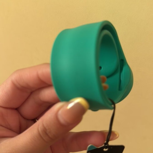 Momo wristwatch new, turquoise with playful strap