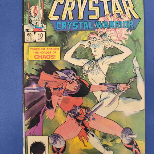 The Saga of Crystar Crystal Warrior 10 used comic