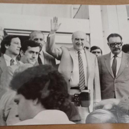 Collectible photo Andreas Papandreou and associates used