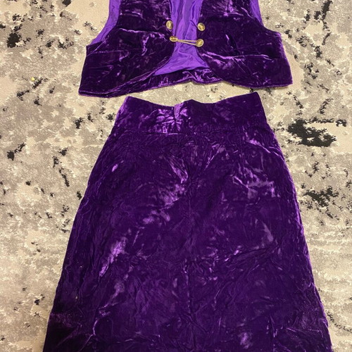 Vintage set like new, purple