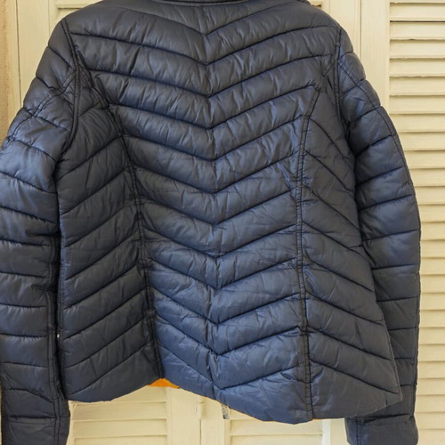 Nautica women's jacket like new, reversible blue and orange