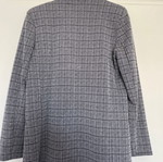 Checked jacket used, grey, size S