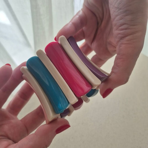 Summer bracelet new, multicolor with elastic band