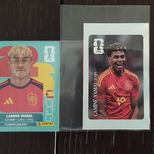 Panini World Cup 2026 αυτοκόλλητα Lamine Yamal καινούργια