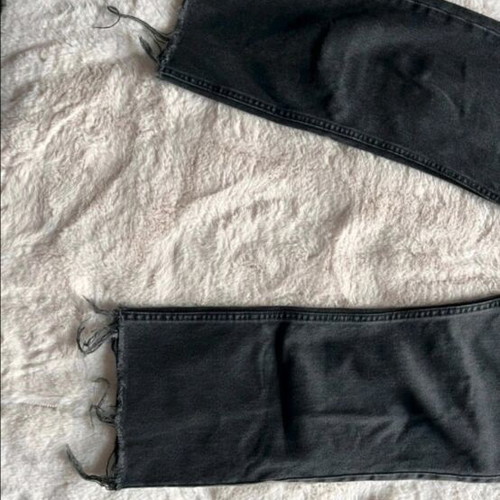 Zara pants straight fit new, black, size XS