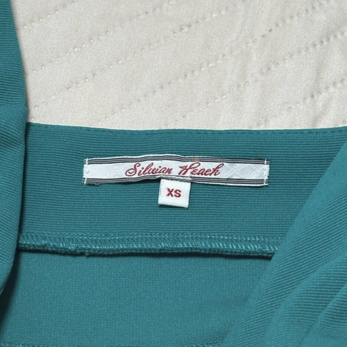 Mini Dress Silvian Heach turquoise size XS like new
