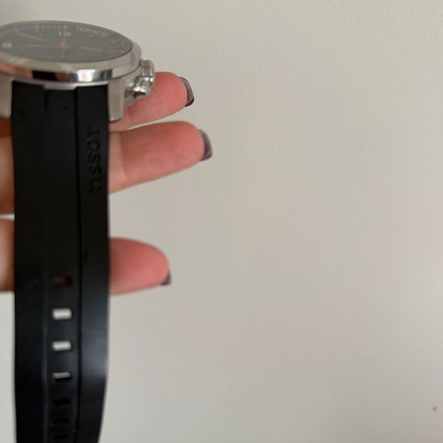 Tissot Couturier Automatic watch used, black
