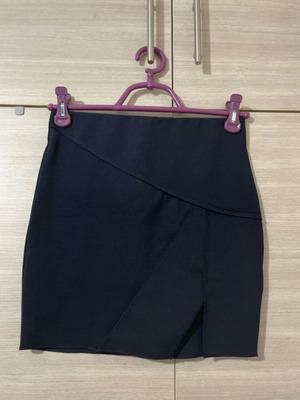 Zara blue skirt with slit new, size S