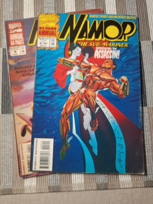 Namor Comics issues 3 & 4 used, Marvel