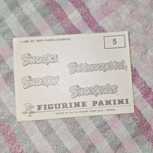 Snorkels (snorky) stickers like new, 58 pieces