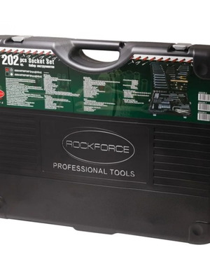 Rockforce 202-piece socket wrench set new