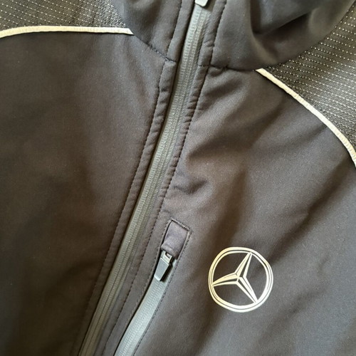 Mercedes jacket like new, black, size M, warm and lightweight