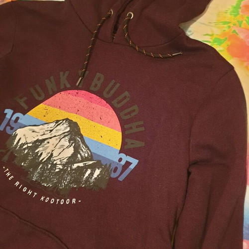 Funky Buddha sweatshirt black size L like new