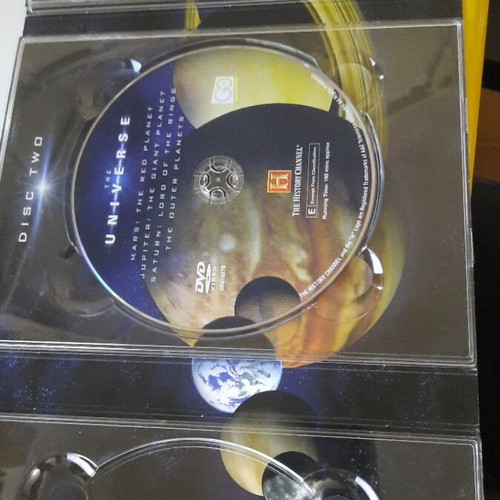 The Universe History Channel DVD like new, 2 of 3 DVDs