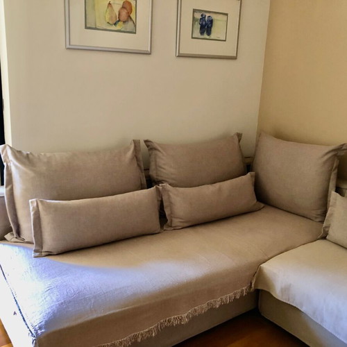 Factory sofa large corner sofa used