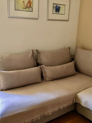 Factory sofa large corner sofa used