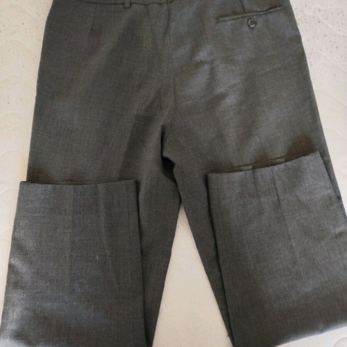 Men's pants like new, size L, dark gray