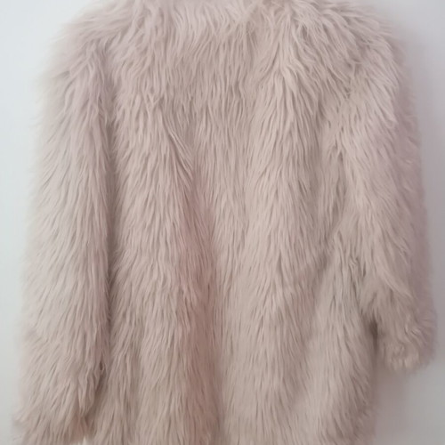 Fur coat H&M beige size M like new
