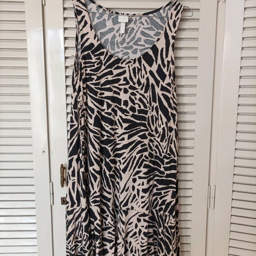 H&M dress multicolored like new, size S/M