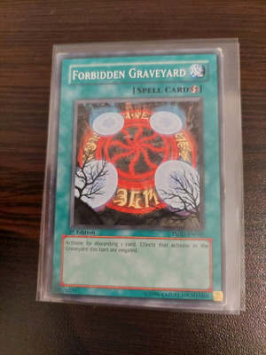 Yu-Gi-Oh Forbidden Graveyard 1st edition in very good condition