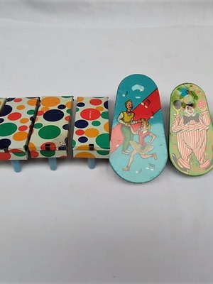 Tin Rocking Toys from the 1950s like new
