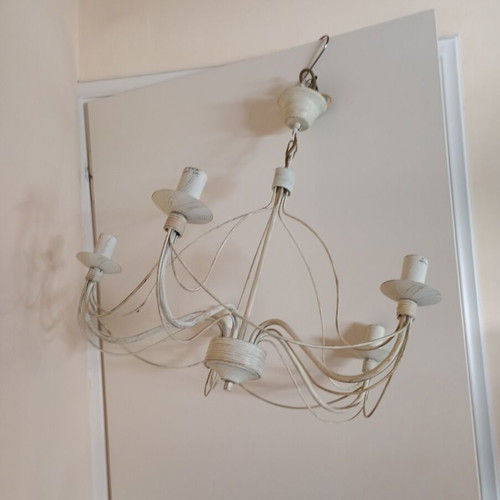 Ceiling light 5-light in like new condition, 52 cm diameter