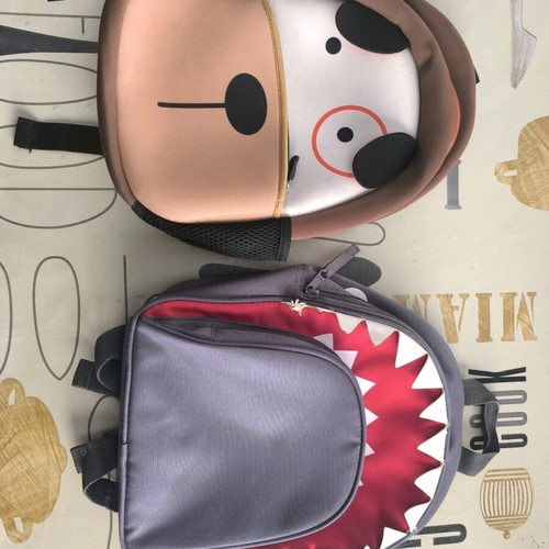 Children's backpacks used, pack of 2, cute designs