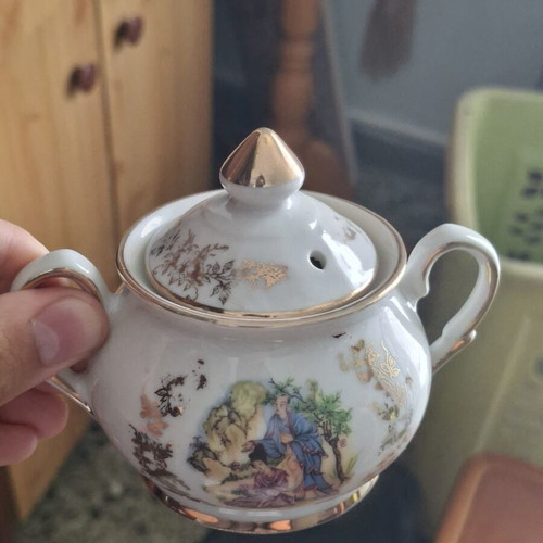 Vintage porcelain tea set