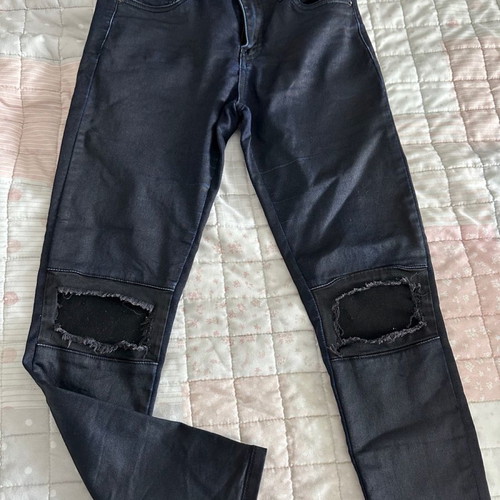 Pants used with rips on the knees