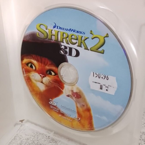Shrek 2 Blu-Ray 3D like new, dubbed