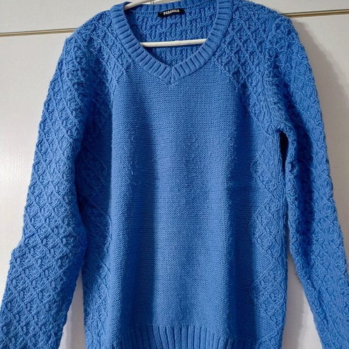 Paranoia sweater blue/purple like new