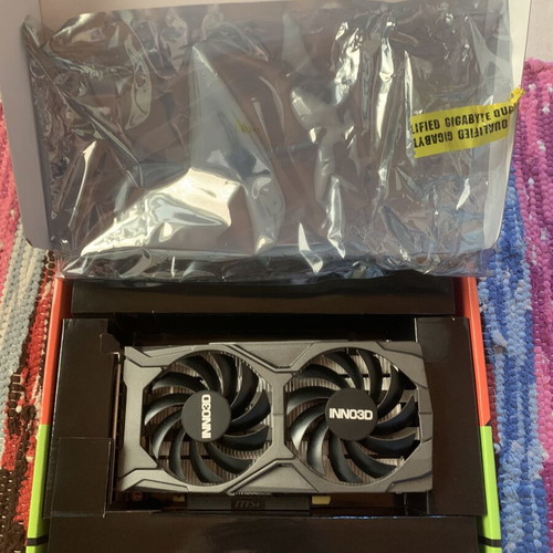 Inno3D GeForce GTX 1650 Twin OC X2 4GB GDDR6 graphics card