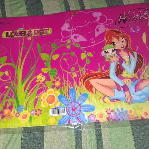 Winx Club vintage A4 school folder, Paxos