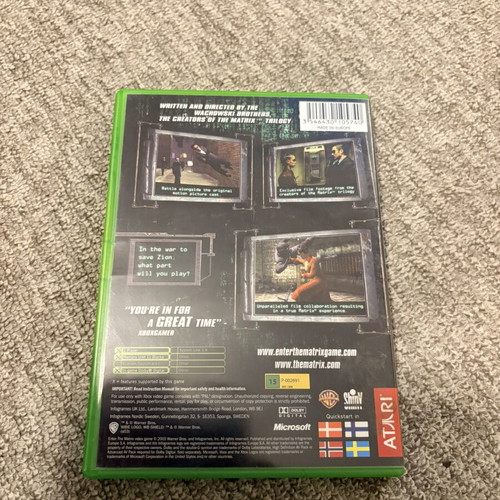 Enter The Matrix Xbox Original game, Atari