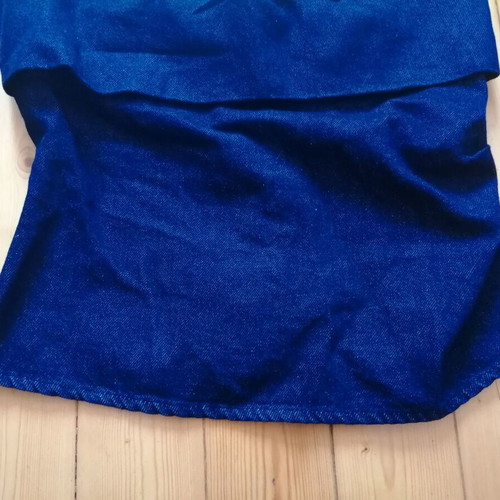 Zara denim corset bustier top size M
