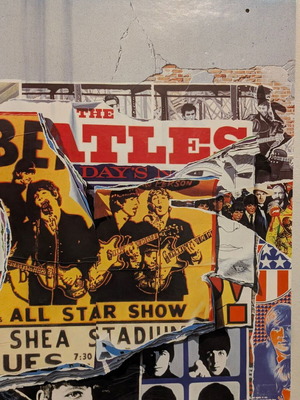 The Beatles Anthology 2 original UK promo display