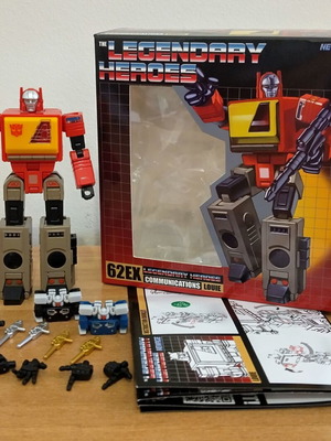 Transformers NewAge H62EX Louie Blaster като нов