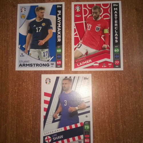 Playmaker Football Cards collectible, pack of 3, new