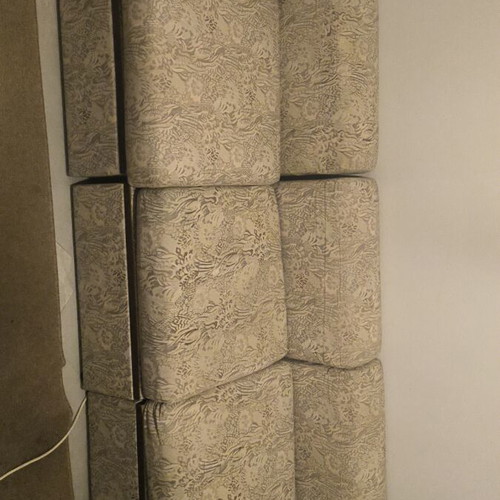 Three-seater sofa used, 3 pieces, 220x81x61cm
