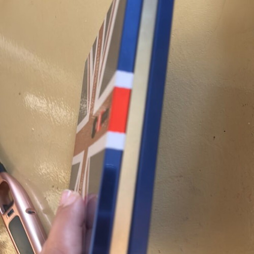 Marks & Spencer metal box, 19x19 cm