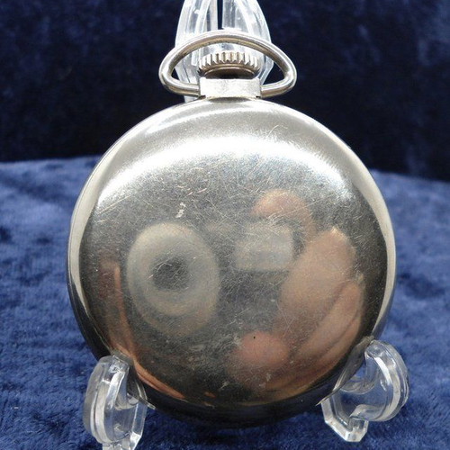 Westclox pocket watch used with Captain America dial, 1960s