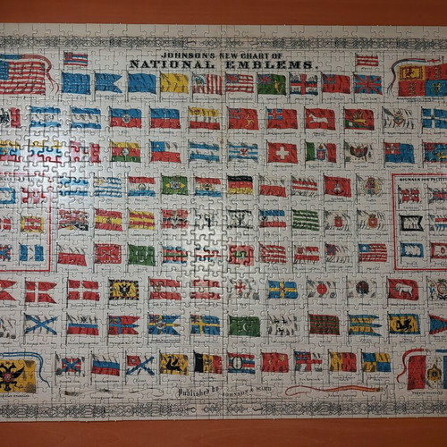 Piatnik National Emblems 1000-piece puzzle