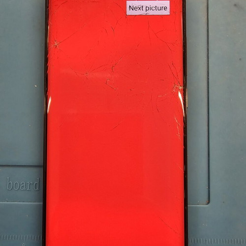 Original Display Redmi Note 14 Pro 5G Black cracked glass