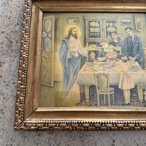 Lithograph used, special old artwork 24.5x31 cm