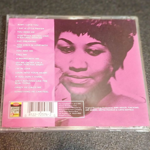 Aretha Franklin Love Songs CD used, R&B / Soul