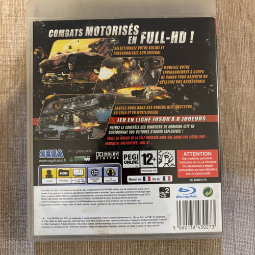Full Auto 2 Battle Lines PlayStation 3 used