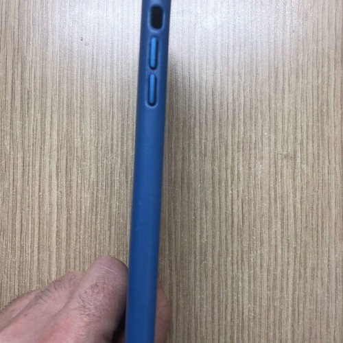 Apple Leather Case for iPhone XS Max used, Cape Cod Blue (MTEW2ZM/A)