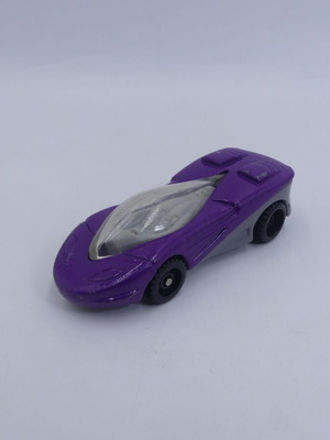 Vintage McDonald's Hot Wheels μεταχειρισμένο, μωβ μεταλλικό αυτοκίνητο 1994