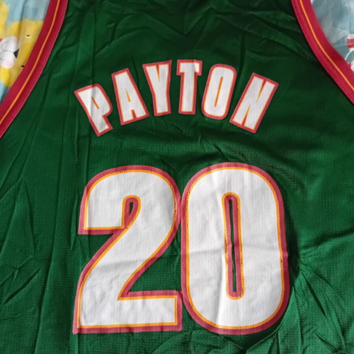 Nba Seattle Supersonics Gary Payton Champion USA Jersey used, size XL
