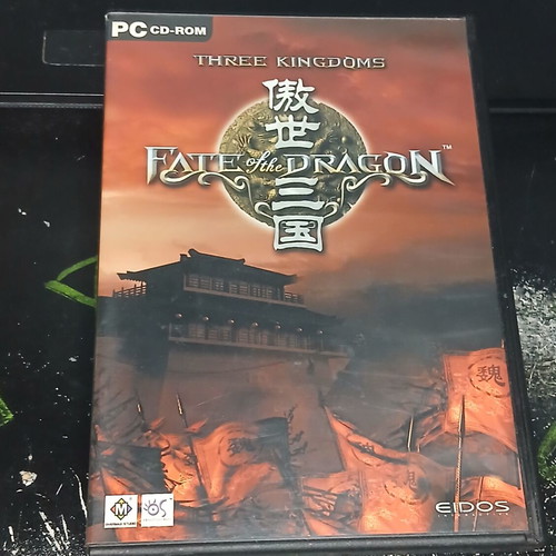 Fate of the Dragon Three Kingdoms PC used with manual
